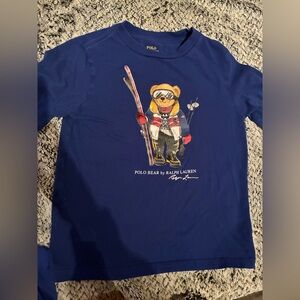 (2) Polo by Ralph Lauren Kids long sleeve ski bear